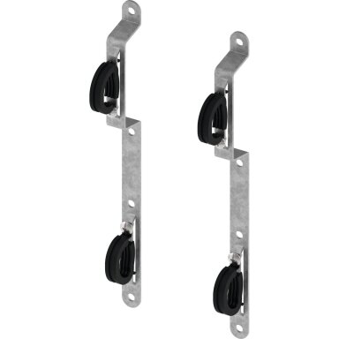 TECE dvigubas laikiklis skirtas 3/4" ir 1" kolektoriams
