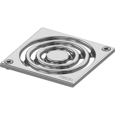 TECEdrainpoint S nerūdijančio plieno dekoratyvinės grotelės 100 x 100 mm, tvirtinamos varžtais