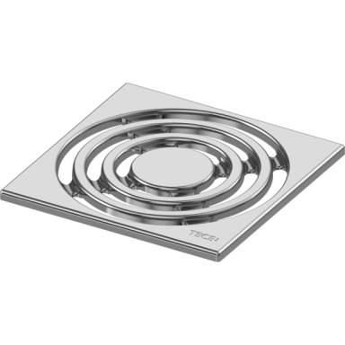 TECEdrainpoint S nerūdijančio plieno dekoratyvinės grotelės 142 x 142 mm